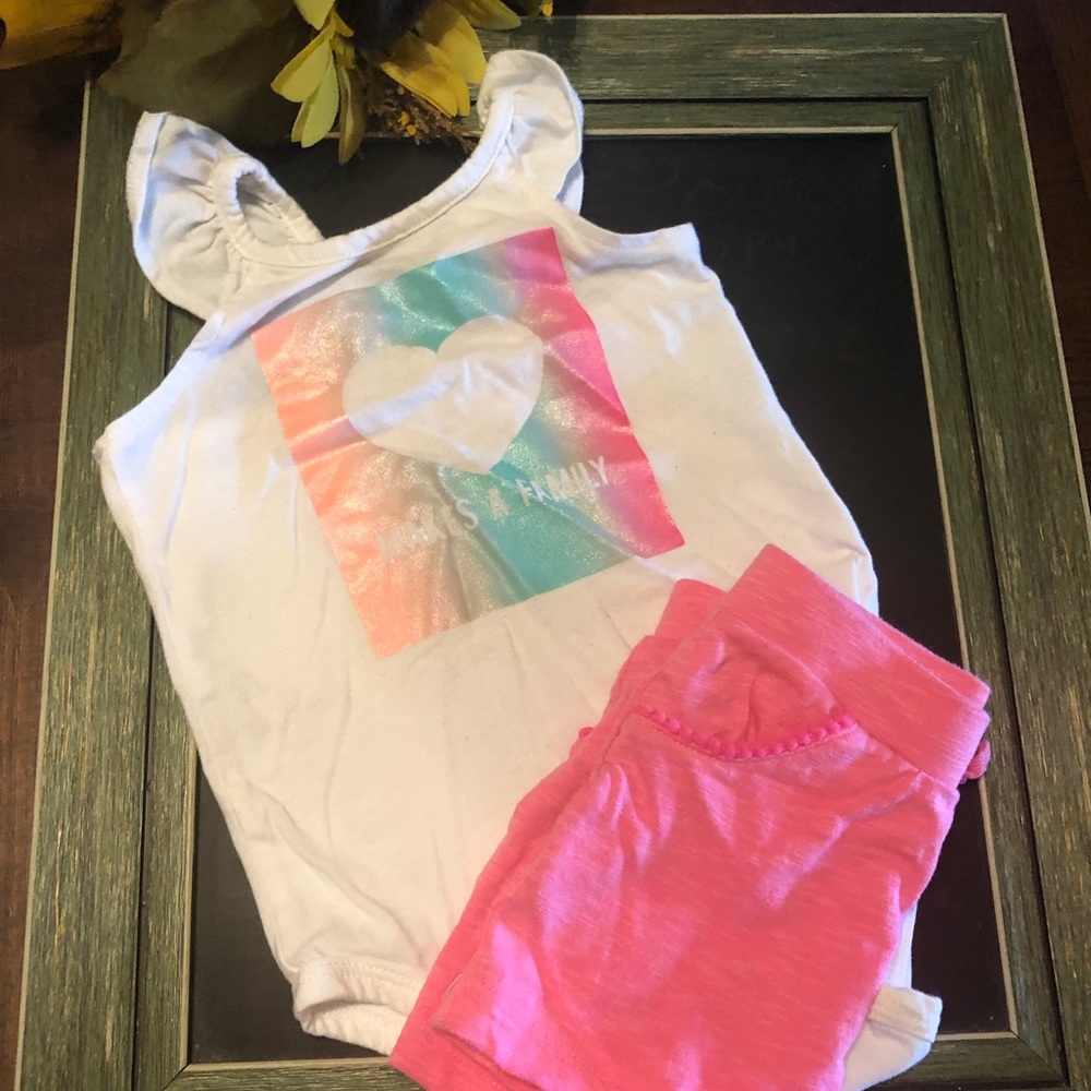 Okie Dokie - Girls Onesie Set. D3